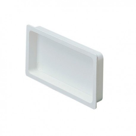 Zakończenie kanału prostokątnego 018 (110x55mm), biały